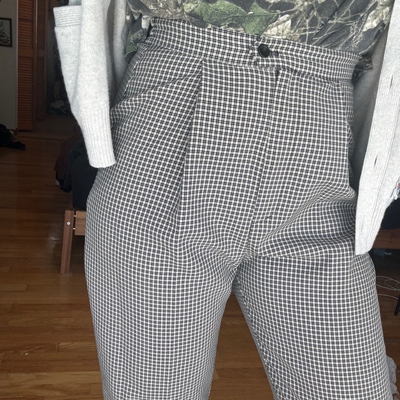 Pants - Vintage cool check trouser pants